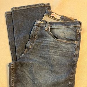 WRANGLER® MEN'S FIVE STAR PREMIUM FLEX RELAXED FIT BOOTCUT JEAN IN HUXLEY. 34x30